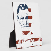  vlag van abraham lincoln american fotoplaat (Zijkant)