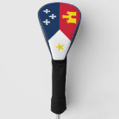 Vlag van Acadia, Louisiana Golfheadcover (Voorkant)