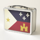 Vlag van Acadiana, Louisiana (Achterkant)