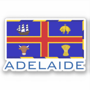 Vlag van Adelaide, Australië Sticker