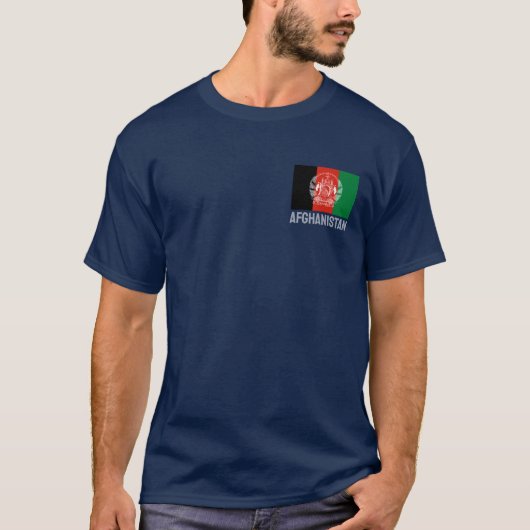 Vlag van Afghanistan - 2013 goedkeuring T-shirt (Voorkant)