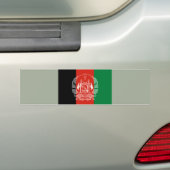 vlag van Afghanistan Bumpersticker (Op auto)