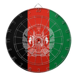 vlag van Afghanistan Dartbord