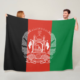 vlag van Afghanistan Fleece Deken