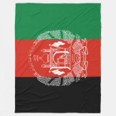 vlag van Afghanistan Fleece Deken (Voorkant)