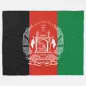 vlag van Afghanistan Fleece Deken (Voorkant (Horizontaal))