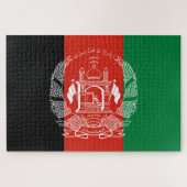 vlag van Afghanistan Legpuzzel (Horizontaal)