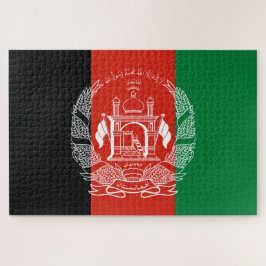 vlag van Afghanistan Legpuzzel