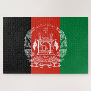 vlag van Afghanistan Legpuzzel