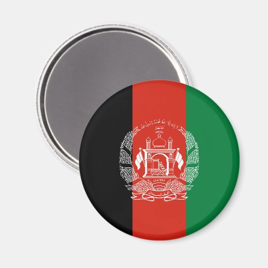 Vlag van Afghanistan Magneet (Voorkant / Achterkant)