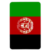 vlag van Afghanistan Magneet (Verticaal)