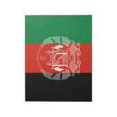vlag van Afghanistan Notitieblok (Linkerzijde)