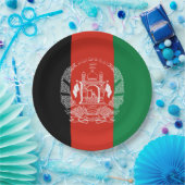 vlag van Afghanistan Papieren Bordje (Feest)