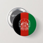 vlag van Afghanistan Ronde Button 5,7 Cm (Voorkant /achterkant)