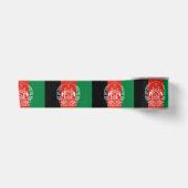 Vlag van Afghanistan Satijnen Lint (Voorkant)