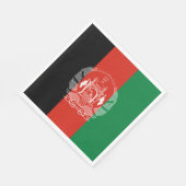 Vlag van Afghanistan Servet (Hoek)