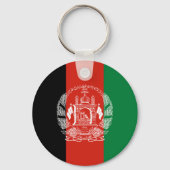 vlag van Afghanistan Sleutelhanger (Achterkant)