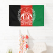 vlag van Afghanistan Spandoek (Insitu)