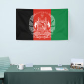 vlag van Afghanistan Spandoek (Beurs)