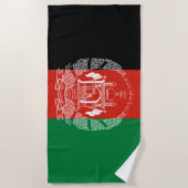 vlag van Afghanistan Strandlaken (Voorkant)
