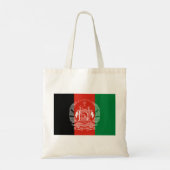 vlag van Afghanistan Tote Bag (Achterkant)