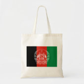 vlag van Afghanistan Tote Bag (Voorkant)