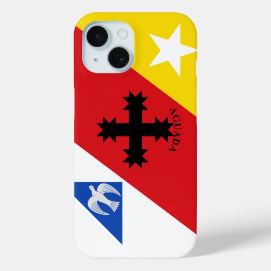 Vlag van Aguada, Puerto Rico Case-Mate iPhone Case (Achterkant)