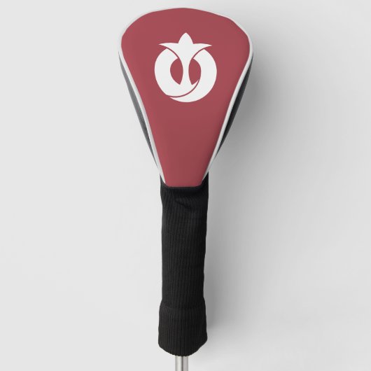Vlag van Aichi Prefectuur, Japan Golfheadcover (Voorkant)
