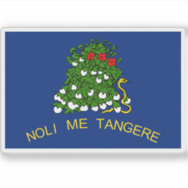 Vlag van Alabama (1861-1865) Sticker