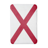 Vlag van Alabama Badmat (Voorkant Verticaal)