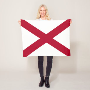 Vlag van Alabama Fleece Deken