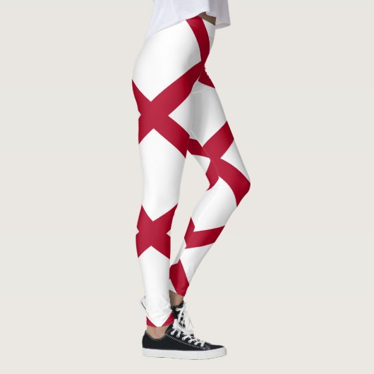 Vlag van Alabama Leggings (Rechts)