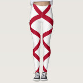 Vlag van Alabama Leggings (Voorkant)