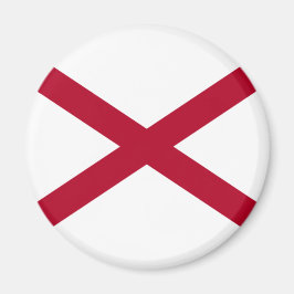 Vlag van Alabama Magneet