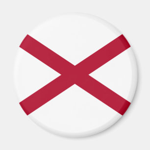 Vlag van Alabama Magneet