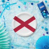 Vlag van Alabama Papieren Bordje (Feest)