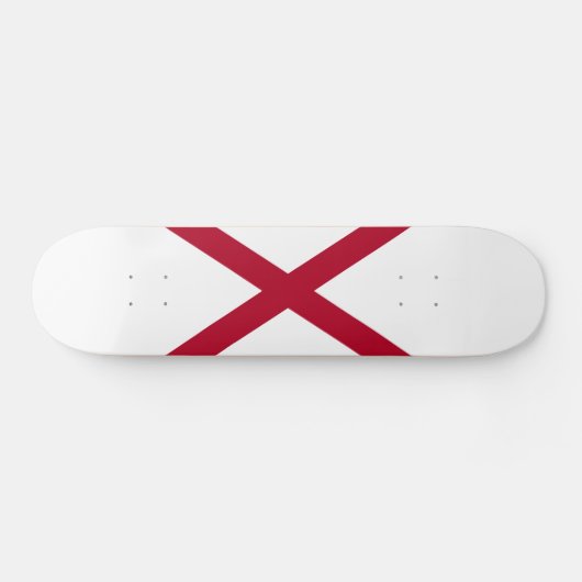 Vlag van Alabama Persoonlijk Skateboard (Horizontaal)