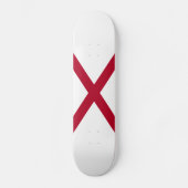 Vlag van Alabama Persoonlijk Skateboard (Voorkant)