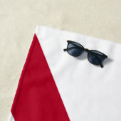 Vlag van Alabama Strandlaken (In situ)
