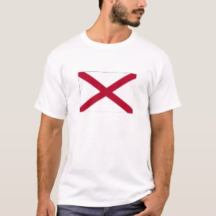 Vlag van Alabama T-shirt