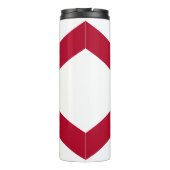 Vlag van Alabama Thermosbeker (Achterkant)