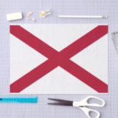 Vlag van Alabama Tissuepapier (Craft)