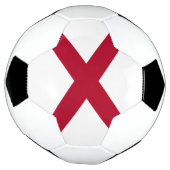 Vlag van Alabama Voetbal (Gedraaid)