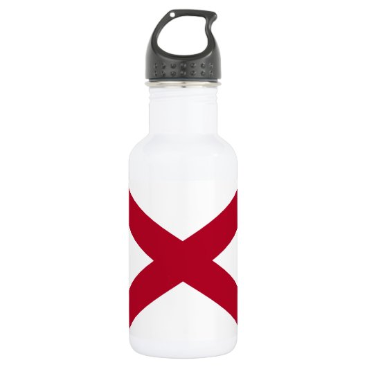Vlag van Alabama Waterfles (Voorkant)