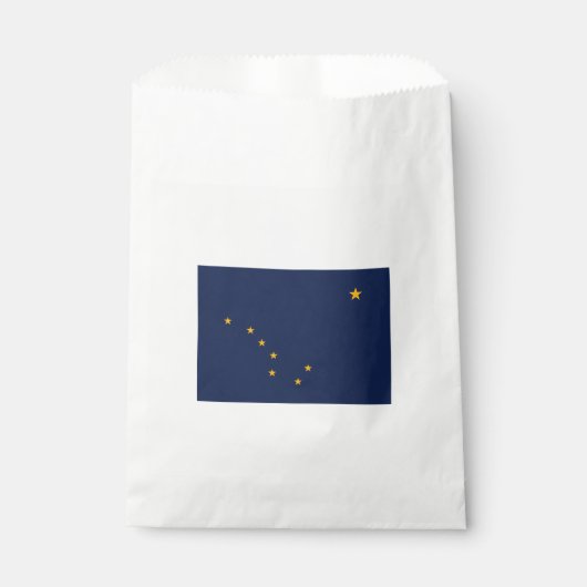 Vlag van Alaska Bedankzakje (Voorkant)