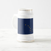 Vlag van Alaska Bierpul (Voorkant links)