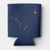 Vlag van Alaska Blikjeskoeler (Voorkant)