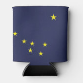 Vlag van Alaska Blikjeskoeler (Voorkant)