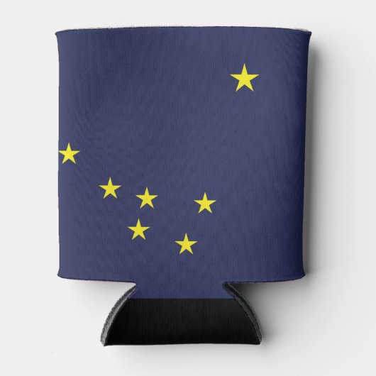 Vlag van Alaska Blikjeskoeler (Voorkant)