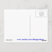 Vlag van Alaska Briefkaart (Achterkant)